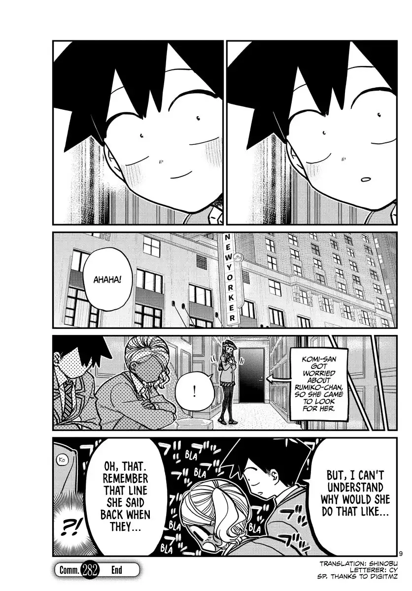 Komi-san wa Komyushou Desu Chapter 282 9